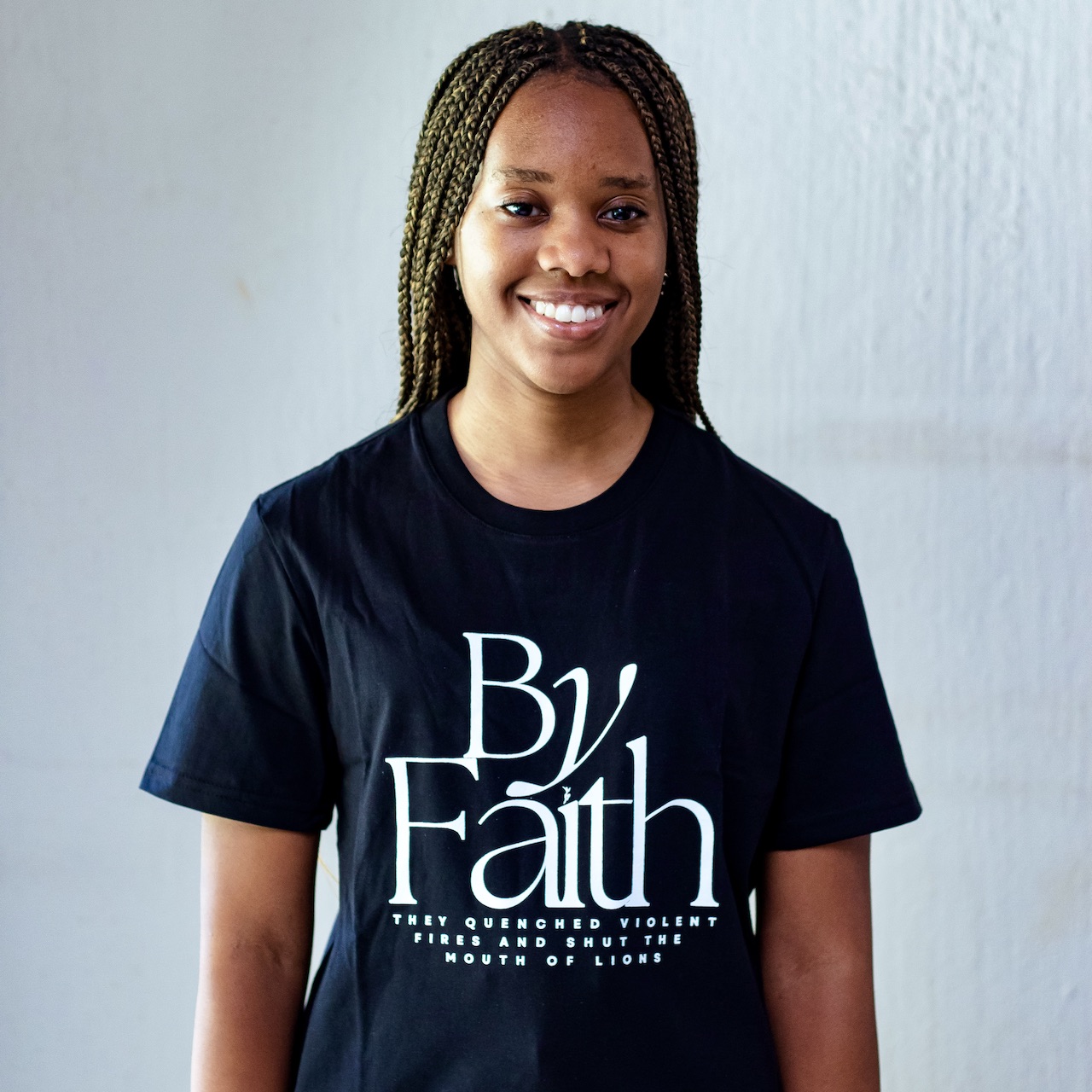 By Faith T-shirt